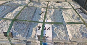 湖南芝麻白蘑菇石，自然面