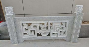 湖南芝麻白河道栏杆 桥栏杆