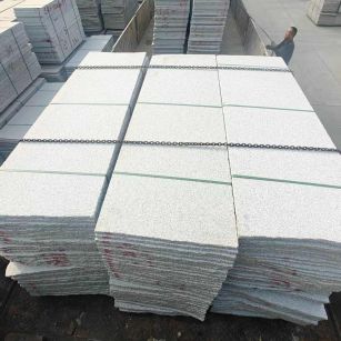 湖南芝麻白毛板，石材毛板