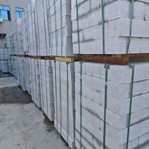 湖南芝麻白路牙石，路侧石