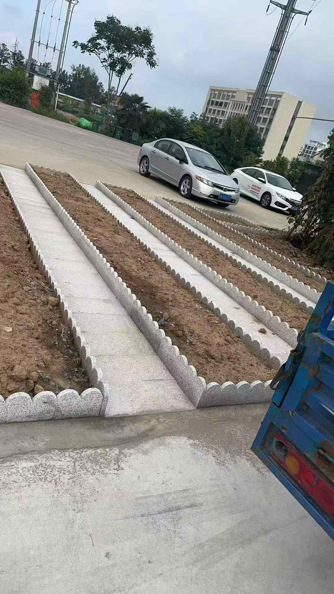 湖南芝麻白花边石
