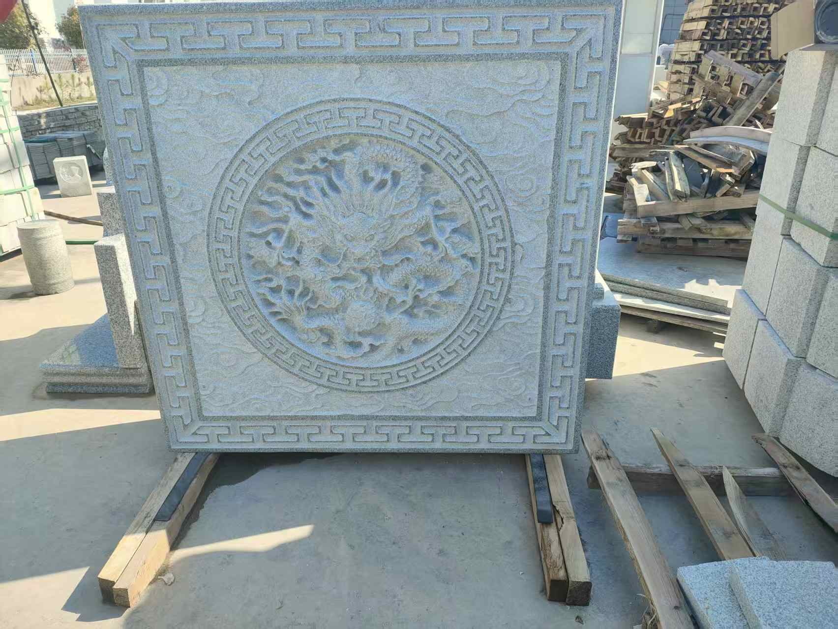 湖南芝麻白芝麻灰别墅雕刻板