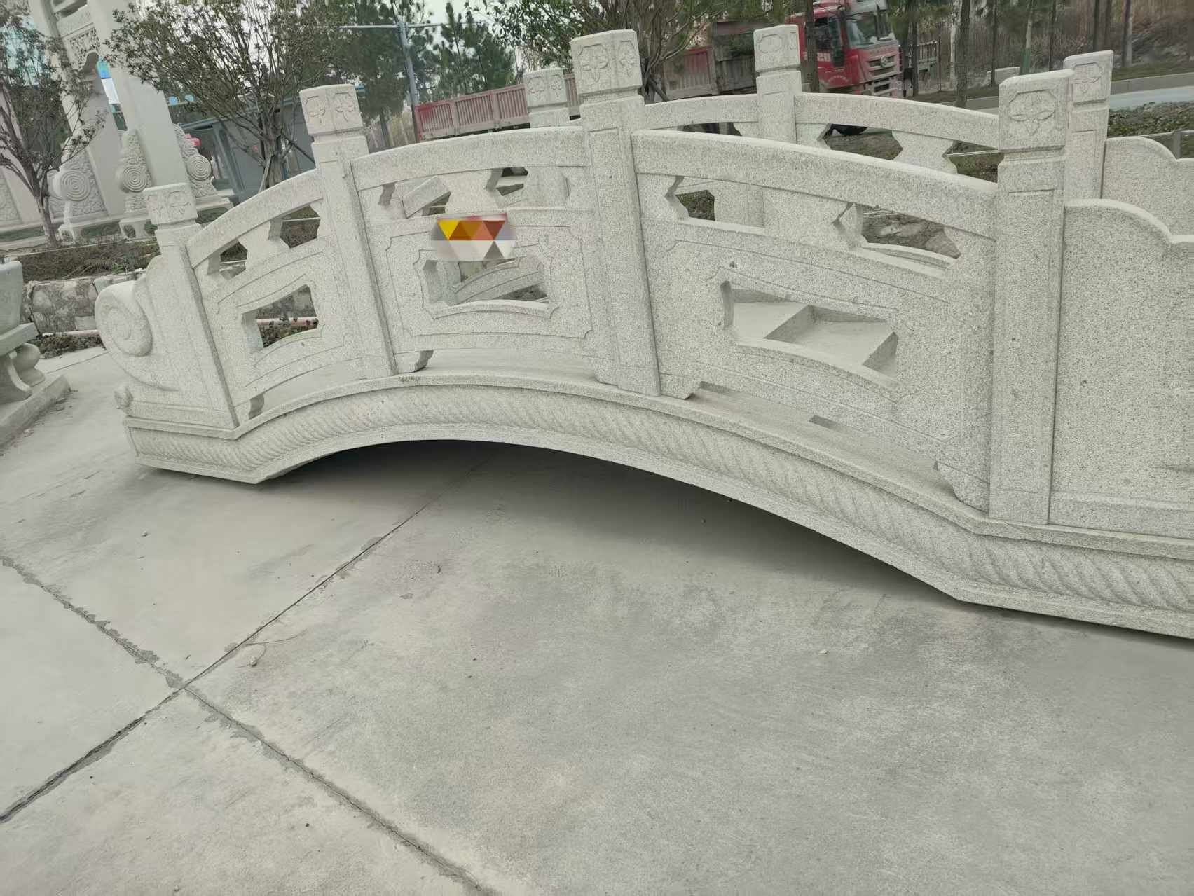 湖南芝麻白拱桥，石桥