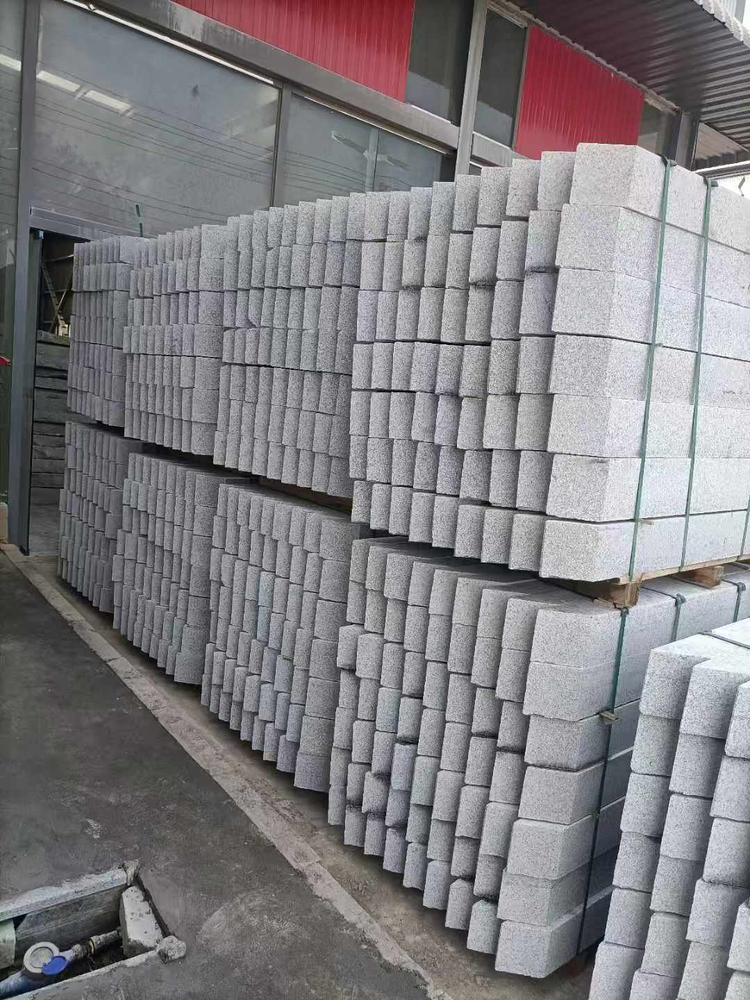 湖南芝麻白树围石 树池