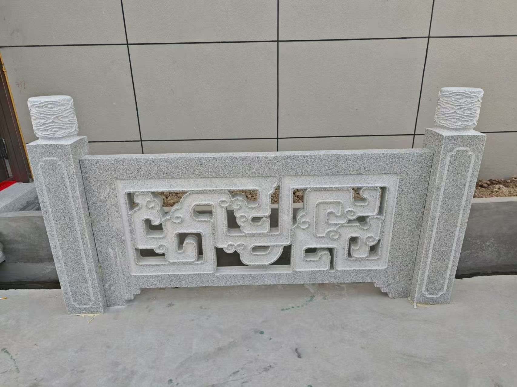 湖南芝麻白河道栏杆 桥栏杆