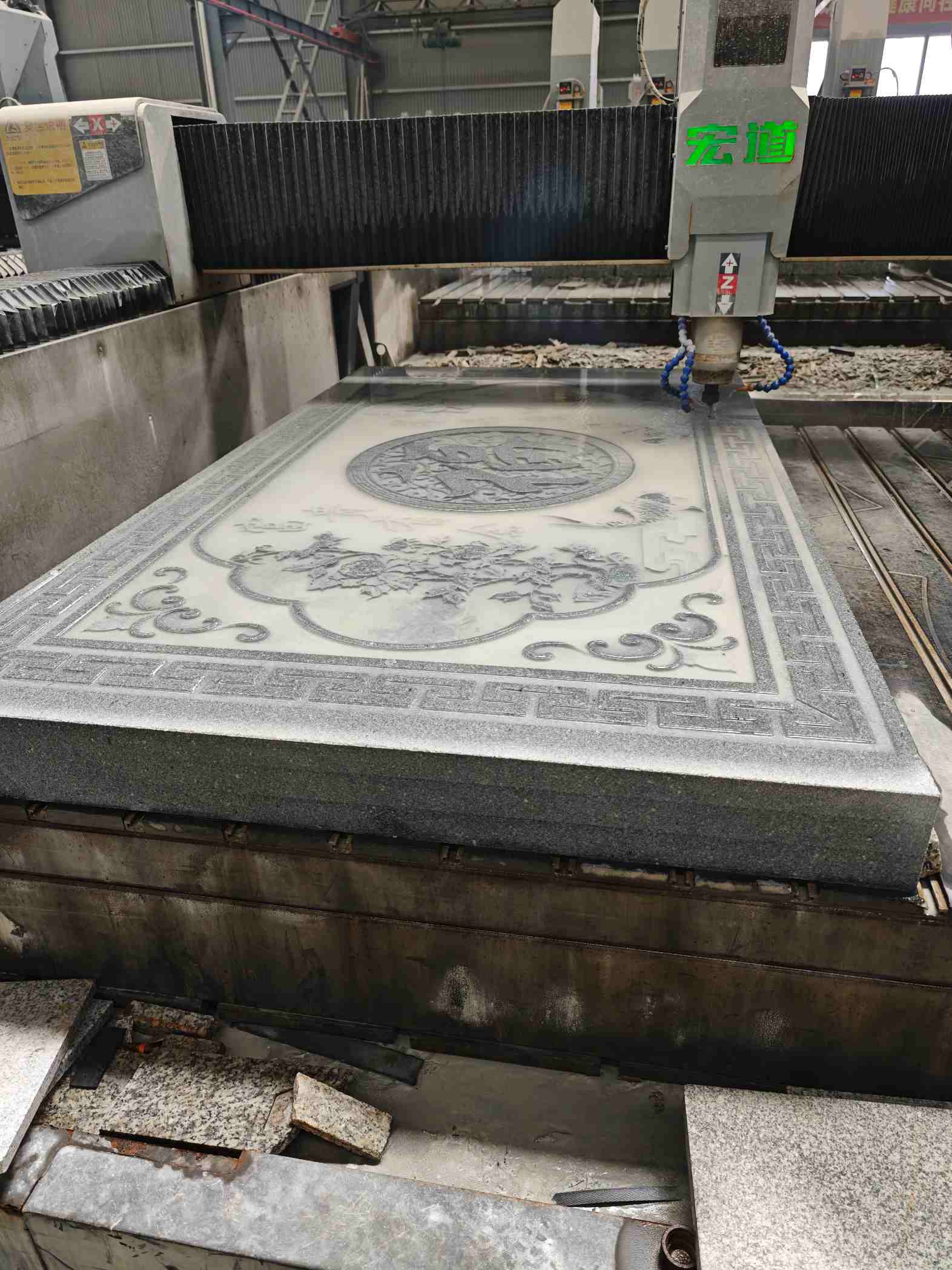 湖南芝麻灰雕刻版异形雕刻异形定制